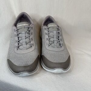 Skechers Women's 10 Tan Slip On Sneakers Air Cooled 23608